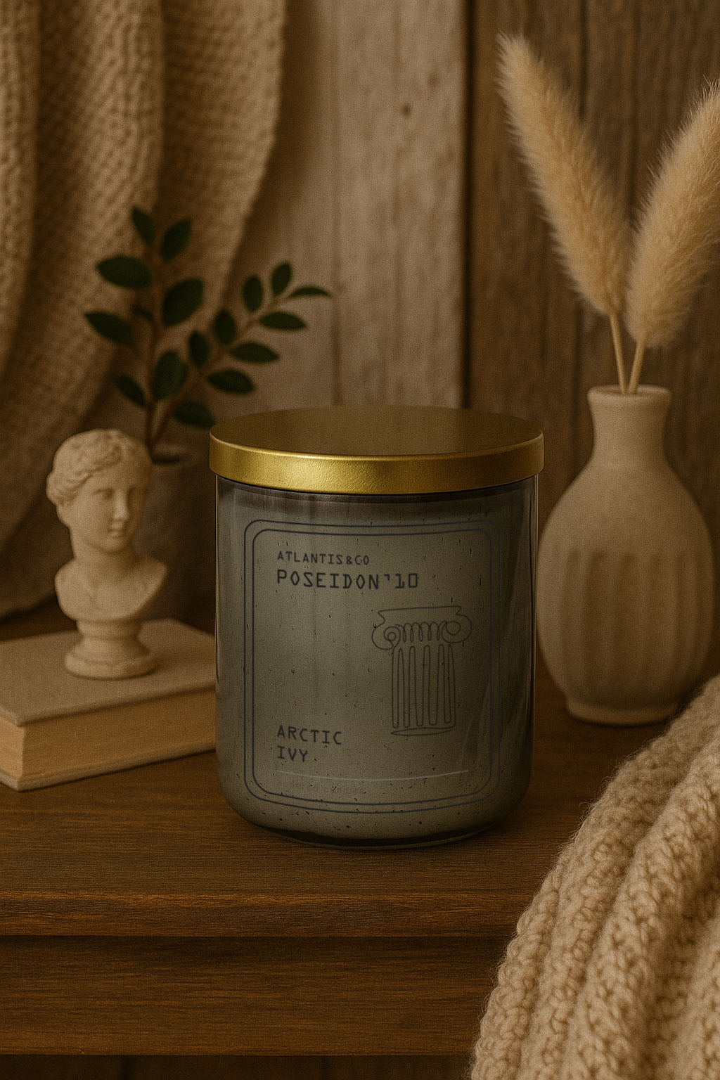 OLIVE BUBBLE ARCTIC IVY CANDLE